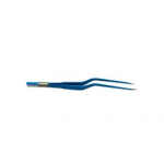 Curved Electrosurgical Forceps — image 1